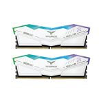 TEAMGROUP T-FORCE DELTA RGB DDR5 32GB (2X16GB) 7600MHZ WHITE DESKTOP RAM