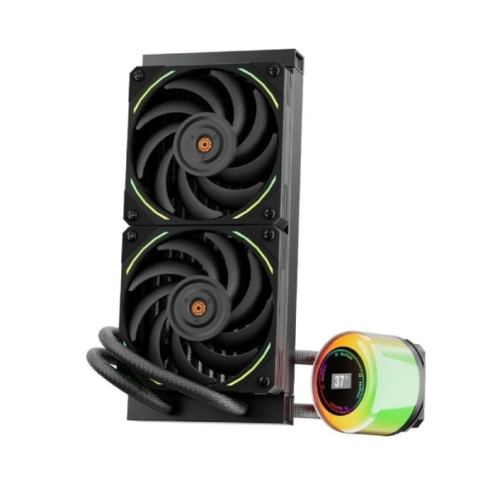 1STPLAYER CC 240ARGB LIQUID COOLER (BLACK) - Image 2