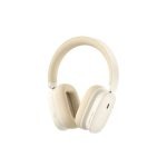 Baseus Bowie H1 ANC Over-Ear Bluetooth Headphone (Rice White) - Image 2